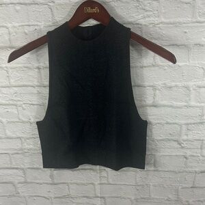 Victoria's Secret Black Crop Top